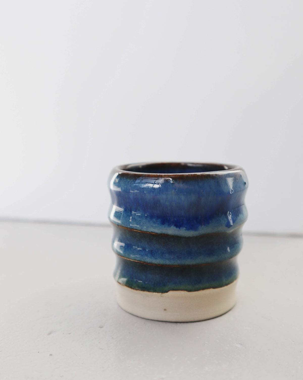 Espressokop Blue Line fra siden